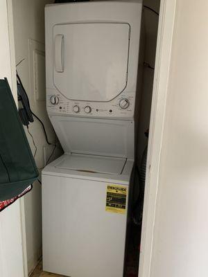 Stackable washer and dryer