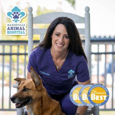 We are honored to have been voted The Northshore's Best General Veterinarian for 3 years in a row!