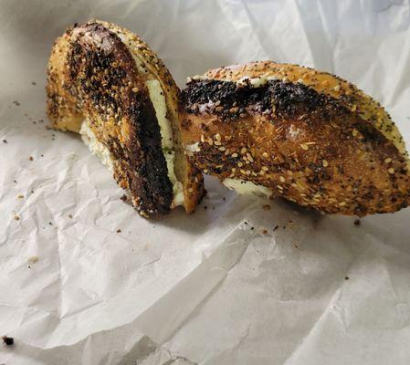 Regular Burt Bagel (not toasted)