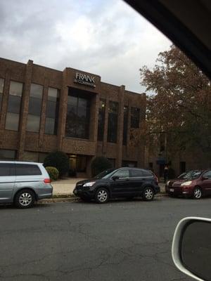 The front of 1360 Beverly Road. Ample parking for Tripathi Learning and Enrichment Center is behind the building.