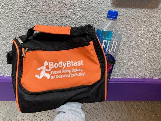 Body blast cooler bag. Body blast is a very professional and fun personal training system!