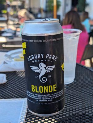 Asbury Blonde beer