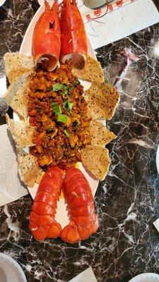 Lobster Mix Crispy With Cracking Panke