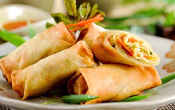 Mini Vegetable spring roll now available