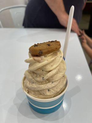 Cookie Dough Smashed Ice Cream