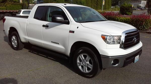 Total detail of customer's Toyota Tundra after horse trailer/farm work!!