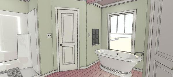 Southern Belle Master Bath