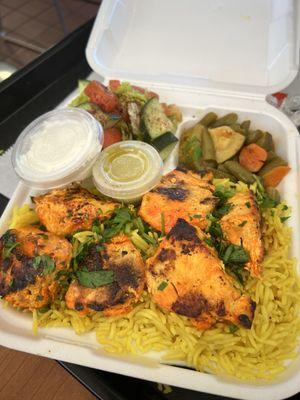 Shish Tawook Plate