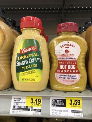 Reall?y a designated hotdog mustard