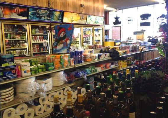 wide selection of beers, wine, snacks, & everything!