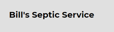 Bill's Septic Service