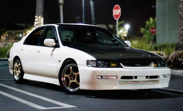 Neal Canoy - Transitioned to Championship White with Mugen body-kit, grill, Upper Rear Spoiler & Ducktail Trunk Spoiler