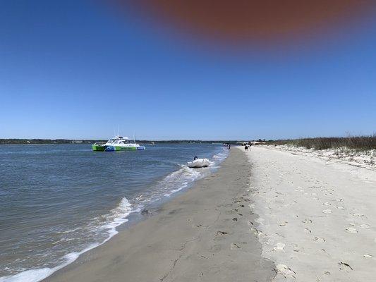 Bird Island stop was nice, fun to explore the tidal pools.