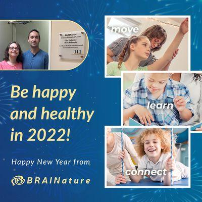 Happy New Year from Olga & Mark @BRAINature!