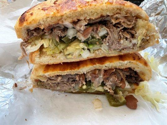 Torta Barbacoa de Borrego