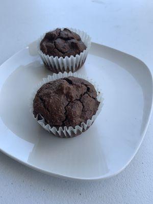 Keto Avocado Brownie Muffins