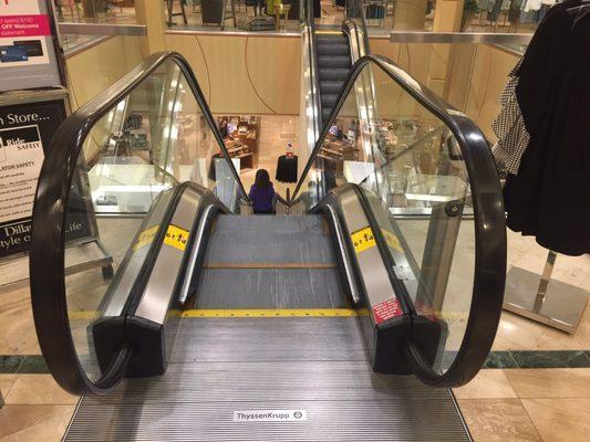 Dillard's Southaven Towne Center escalators