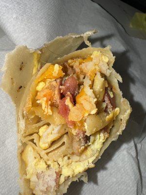 Bacon Burrito