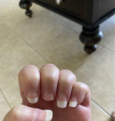 My natural nails.