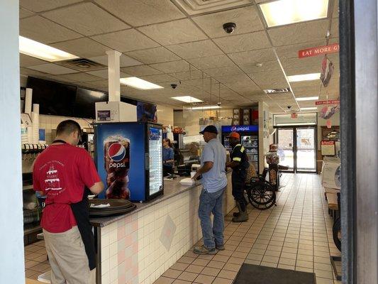 Service counter