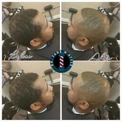 How a haircut change everything by Antjuan..... Book your next appointment antjuanthebarber.genbook.com today.