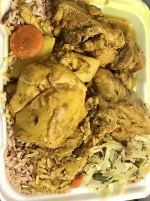 Curried Chicken Combo