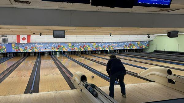 Aunt bowling