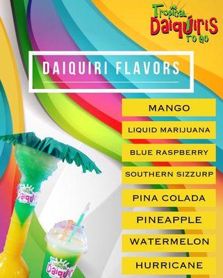 Daiquiri Flavors