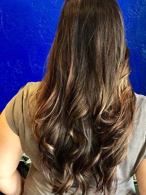 Natural Balayage.