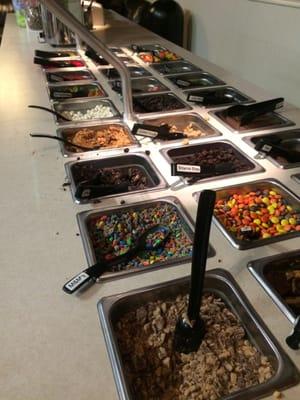 Topping bar