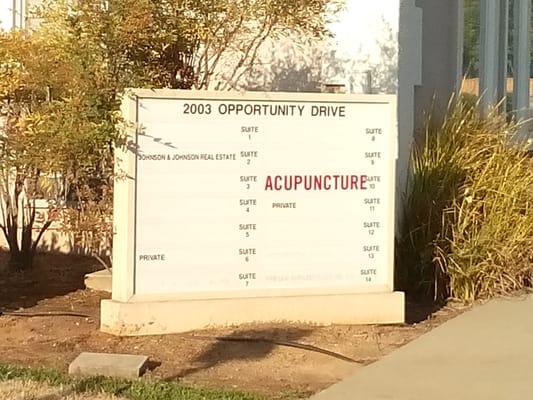 Monument Sign of Ste 10 at 2003 Opportunity Dr, Ste10,  Roseville, CA 95678