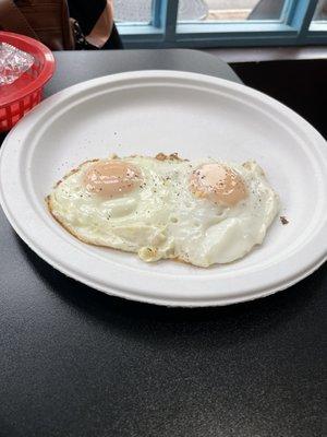 Eggs over medium