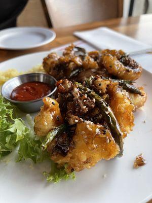 Firecracker Shrimp Plate