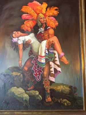 Classic Chicano art at El Sarape in Riverside