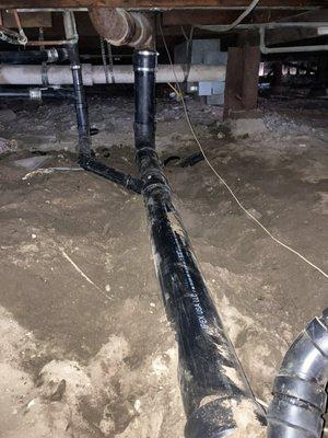 Install New Sewer Mainline.