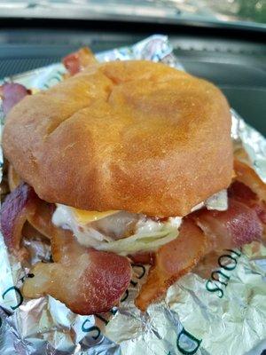 Bacon cheeseburger