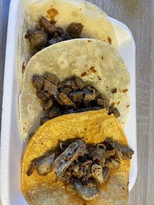 Tripa and carne asada