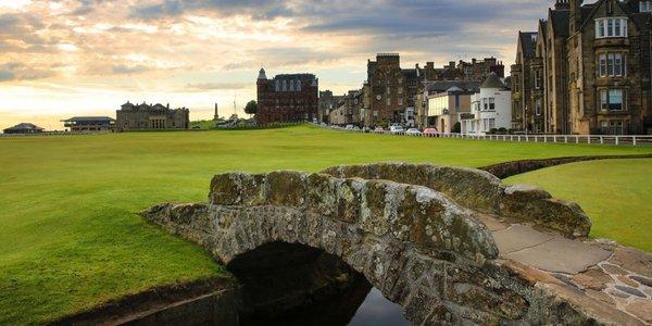 St. Andrews famous Swilken Bridge