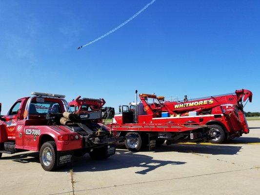 Whitmore's Trucks At The Waukegan Air Show.