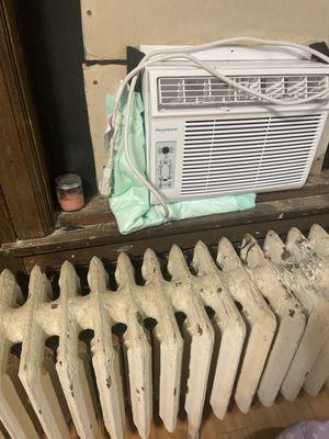 AC I had to shove a potty pad in bc of shitty insulation