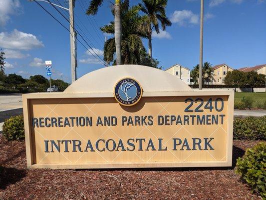 Intracoastal Park, Boynton Beach