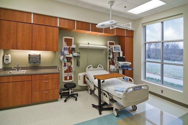 CMC-Kannapolis Patient room