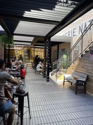 Cozy and airy back patio space