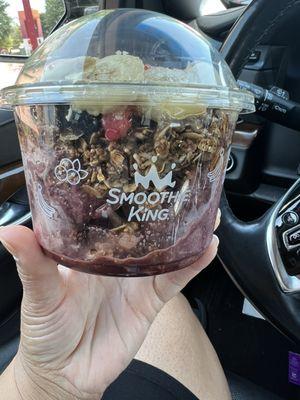 Very little açaí for $12