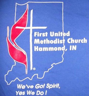 One of the T-Shirts from the church.