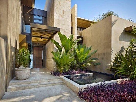 Modern contemporary design with a twist of desert.