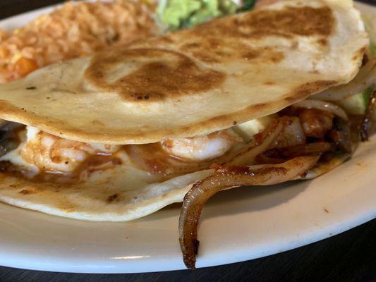 Seafood Quesadilla