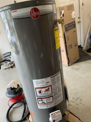 Replaced water heater