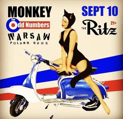 Don't miss these amazing Ska Bands @the Ritz in San Jose on Sept. 10th.