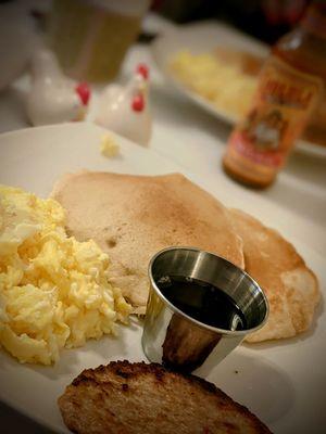 Breakfast in goldenrod